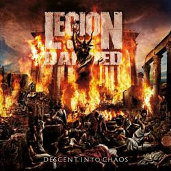Legion Of The Damned Descent Into Chaos Vinyl LP USED