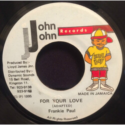Frankie Paul For Your Love USED VINYL 7INCH 45 RPM