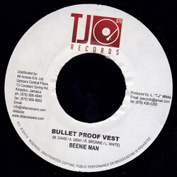 Beenie Man / Tifa Bullet Proof Vest / Kitty Police USED VINYL 7INCH 45 RPM
