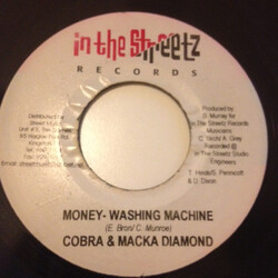 Mad Cobra / Macka Diamond Money-Washing Machine USED VINYL 7INCH 45 RPM