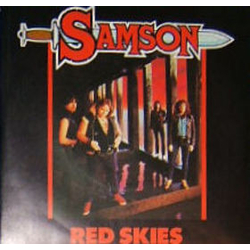 Samson (3) Red Skies Vinyl 12" USED