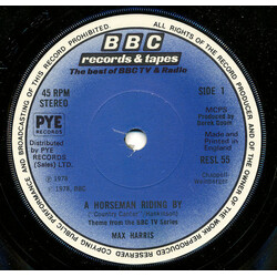 Max Harris A Horseman Riding By Vinyl 7" USED