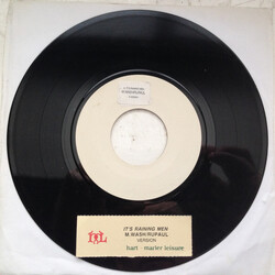 Martha Wash / RuPaul It's Raining Men...The Sequel USED VINYL 7INCH 45 RPM JUKEBOX WHITE LABEL STEREO