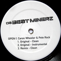 Da Beatminerz Open USED VINYL 12INCH