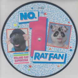 Roland Rat Superstar No.1 Rat Fan USED VINYL 7INCH 45 RPM PICTURE DISC