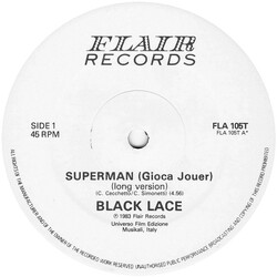 Black Lace Superman (Gioca Jouer) VINYL 12" USED