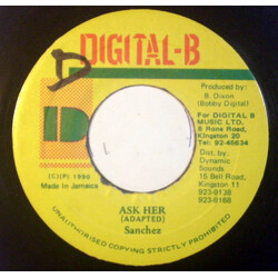 Sanchez Ask Her USED VINYL 7INCH 45 RPM