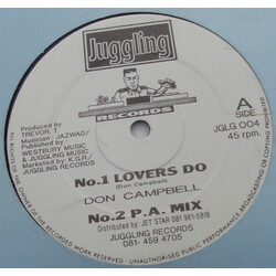 Don Campbell Lovers Do USED VINYL 12INCH 45 RPM SINGLE