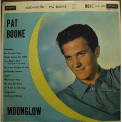 Pat Boone Moonglow Vinyl LP USED