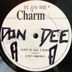 Foxy Brown (2) Love Is All I Have USED VINYL 12INCH