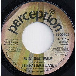 The Fatback Band Njia (Nija) Walk (Street Walk) USED VINYL 7INCH 45 RPM SINGLE STYRENE STEREO