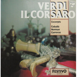 Giuseppe Verdi / Montserrat Caballé / Jessye Norman / José Carreras Il Corsaro - Excerpts Vinyl LP USED