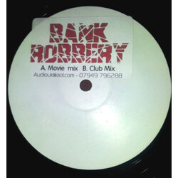 Unknown Artist Bank Robbery USED VINYL 12INCH WHITE LABEL