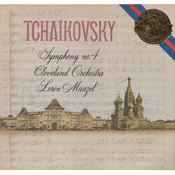 Pyotr Ilyich Tchaikovsky / Lorin Maazel / The Cleveland Orchestra Symphony No. 4 Vinyl LP USED