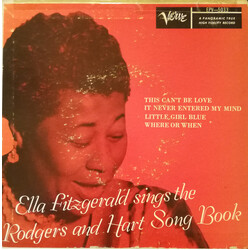 Ella Fitzgerald Ella Fitzgerald Sings The Rodgers And Hart Song Book Vinyl 7" USED