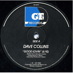 Dave Collins (3) Good Lovin USED VINYL 12INCH