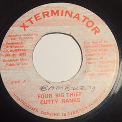 Cutty Ranks Four Big Thief USED VINYL 7INCH 45 RPM