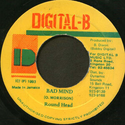 Round Head Bad Mind USED VINYL 7INCH 45 RPM