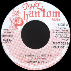 Jimmy Riley You stopped Loving Me USED VINYL 7INCH 45 RPM