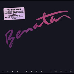Pat Benatar Live From Earth Vinyl LP USED