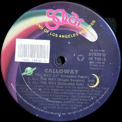 Calloway All The Way Vinyl 12" USED