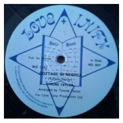 Tyrone Taylor Cottage In Negrill USED VINYL 12INCH 45 RPM
