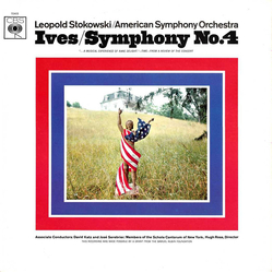 Charles Ives / Leopold Stokowski / The American Symphony Orchestra Symphony No. 4 Vinyl LP USED