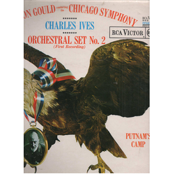 Charles Ives / Morton Gould / Chicago Symphony Orchestra Orchestral Set No. 2 (First Recording) / Robert Browning Overture / Putnam's Camp Vinyl LP US