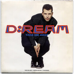 D:Ream Take Me Away USED VINYL 7INCH 45 RPM SINGLE LIMITED EDITION STEREO