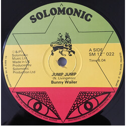 Bunny Wailer Jump Jump / Dance Hall Music Dub USED VINYL 12INCH 45 RPM MAXI-SINGLE