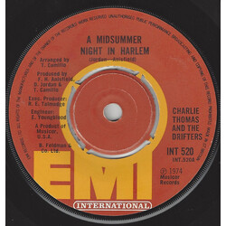 Charlie Thomas / The Drifters A Midsummer Night In Harlem Vinyl 7" USED