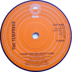 The Temprees I Found Love On A Disco Floor / I Dare You USED VINYL 7INCH SINGLE