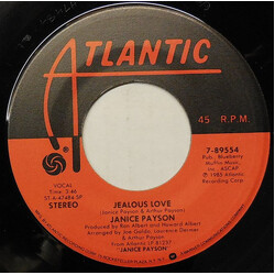 Janice Payson Jealous Love Vinyl 7" USED