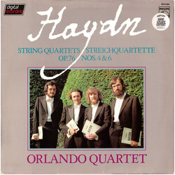 Joseph Haydn / Orlando Quartet String Quartets = Streichquartette Op.76 Nos. 4 & 6 Vinyl LP USED