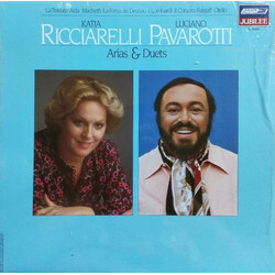 Katia Ricciarelli / Luciano Pavarotti Arias And Duets Vinyl LP USED