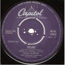 Dean Martin Volare (Nel Blu Dipinto Di Blu) Vinyl 7" USED