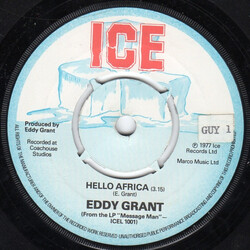 Eddy Grant Hello Africa / Neighbour, Neighbour Vinyl 7" USED