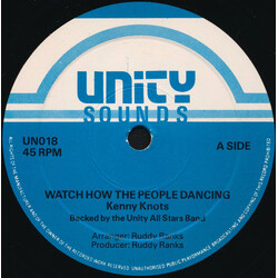 Kenny Knots / Errol Bellot Watch How The People Dancing / A Weh Do She USED VINYL 12INCH 45 RPM