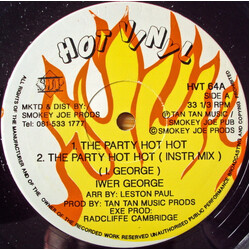 Iwer George The Party Hot Hot / Jump And Wine Up USED VINYL 12INCH