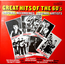 Various Great Hits Of The 60's Vinyl LP USED