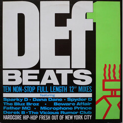 Various Def Beats 1 Vinyl LP USED