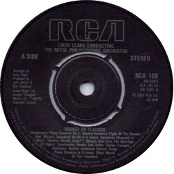 Louis Clark / The Royal Philharmonic Orchestra Hooked On Classics USED VINYL 7INCH 45 RPM SINGLE