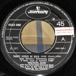 Southern Fried Thirty Pieces Of Gold USED VINYL 7INCH 45 RPM SINGLE