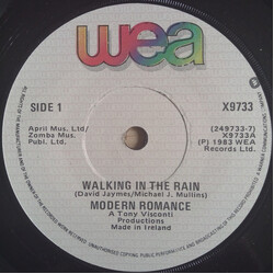 Modern Romance Walking In The Rain USED VINYL 7INCH SINGLE 45 RPM