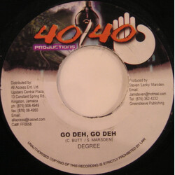 General Degree Go Deh, Go Deh Vinyl 7" USED