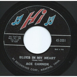 Ace Cannon Blues In My Heart USED VINYL 7INCH 45 RPM SINGLE STYRENE