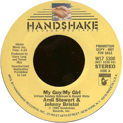 Amii Stewart / Johnny Bristol My Guy/My Girl USED VINYL 7INCH SINGLE PROMO