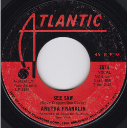 Aretha Franklin See Saw / My Song USED VINYL 7INCH 45 RPM