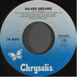 The Babys Silver Dreams USED VINYL 7INCH 45 RPM STYRENE