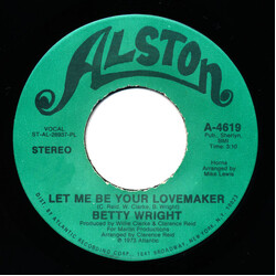 Betty Wright Let Me Be Your Lovemaker / Jealous Man USED VINYL 7INCH SINGLE STEREO